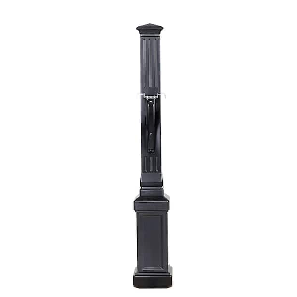 Postal PRO Lexington Post Kit in Black PP235BL - The Home Depot
