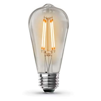E27 Bulbs 60/4W/8W Edison Vintage Filament Globe Electric Lighting Lamp Bulb UK 