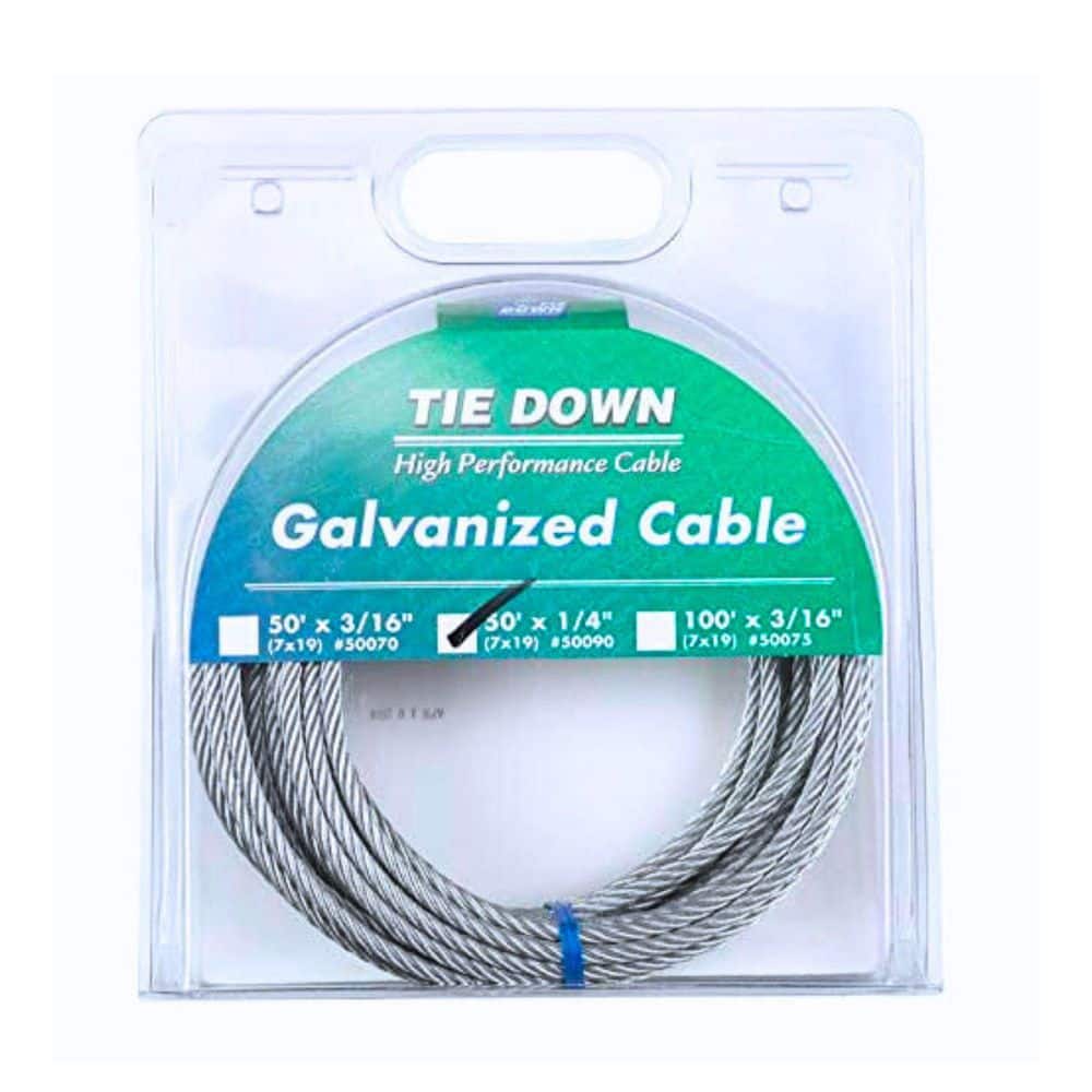 50 ft. 1/4 in. Galvanized Cable Roof Safety Tool price history on PriceWatchPro