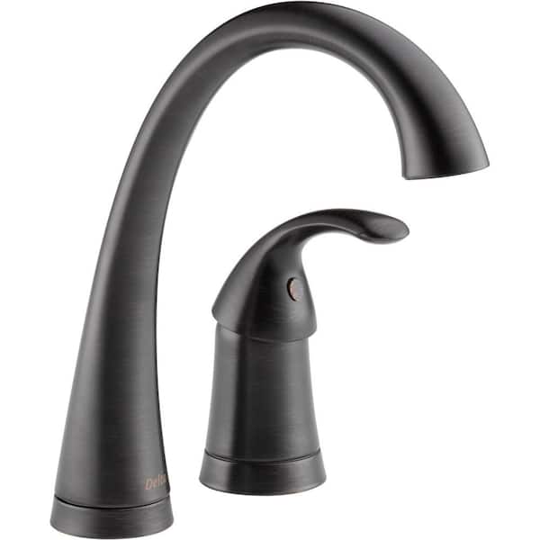 Delta Pilar Waterfall Single-Handle Bar Faucet in Venetian Bronze