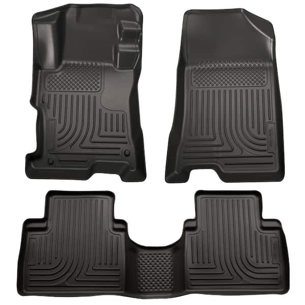 Husky Liners Front & 2nd Seat Floor Liners Fits 08-12 Accord 4 Door