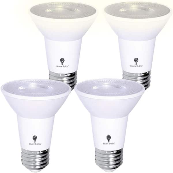 BLUEX BULBS 65-Watt Equivalent B11 Household Indoor/Outdoor LED Light Bulb in Warm White (4-Pack)