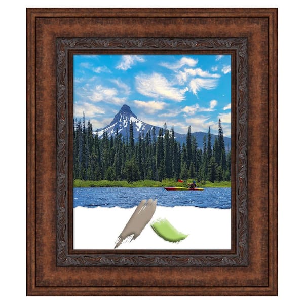 Amanti Art Decorative Bronze Picture Frame Opening Size 18 x 22 in.
