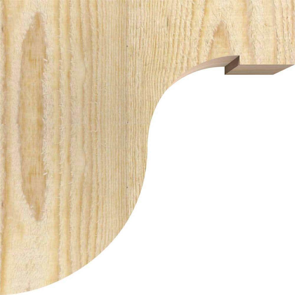 8" x 8" Rough Sawn Douglas Fir Corbel