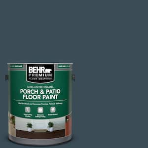 1 gal. #SC-101 Atlantic Low-Lustre Enamel Interior/Exterior Porch and Patio Floor Paint