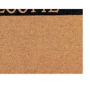 Natural Collection Coir Mat Welcome