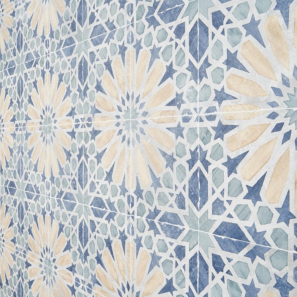 Patras 8x8 Multicolor Matte Porcelain Floor and Wall Tile