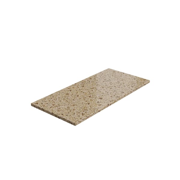 NewAge Products 5 ft. Solid Surface Countertop in Gold Sand Granite