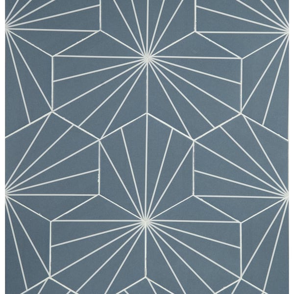 Matte Porcelain Floor And Wall Tile, Home Depot Blue Hexagon Floor Tile