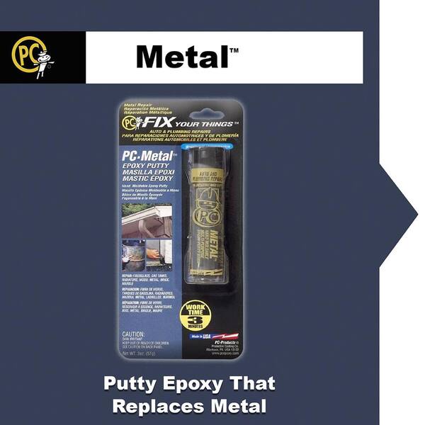 1.76 OZ Metal Epoxy Glue, 2 Part Heavy Duty Cold Welding Glue for