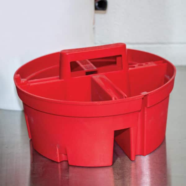New Red Original Bucket Boss Tool Bag Fits 5 Gallon Bucket Storage Made in  USA