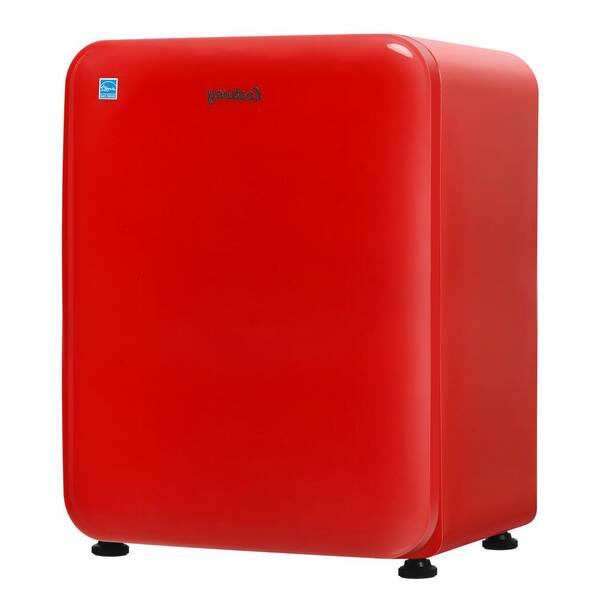 red small refrigerator