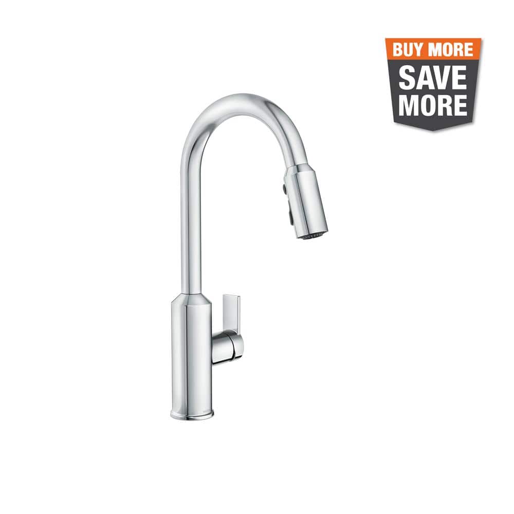 MOEN Meena SingleHandle PullDown Sprayer Kitchen Faucet with Power