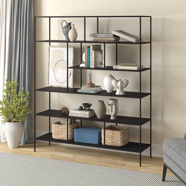 Meyer&Cross Whitmore 72 in. Tall Blackened Bronze Metal 6