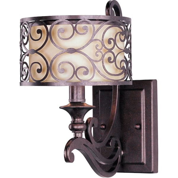 Maxim Lighting Mondrian 1-Light Umber Bronze Sconce