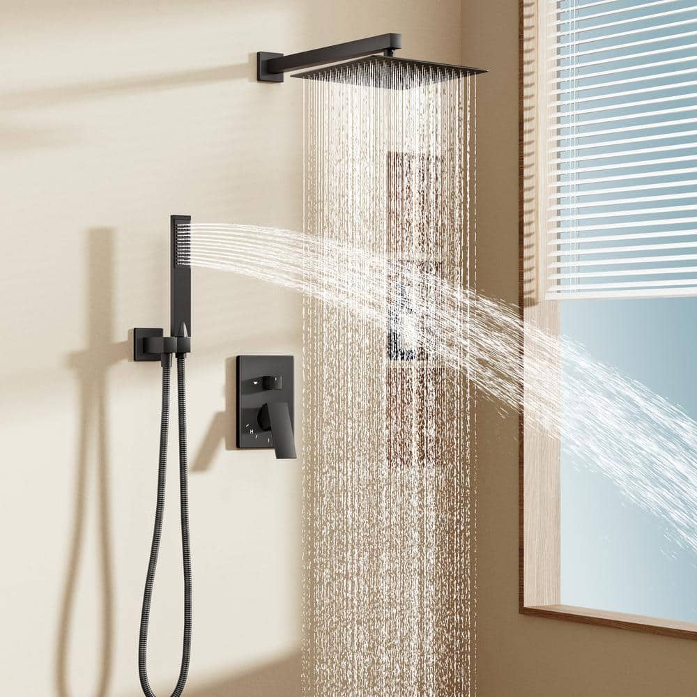 AKDY 9-in Silver 4-Spray Rain Dual Shower Head 1.8-GPM (6.8-LPM) AKDY 9-in Silver 4-Spray Rain Dual Shower Head 1.8-GPM (6.8-LPM)