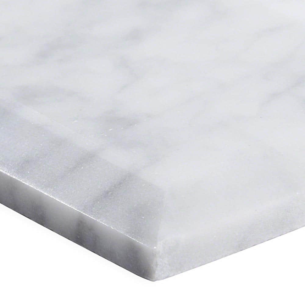 Carrara White Marble 3x6 Subway Wall Tile