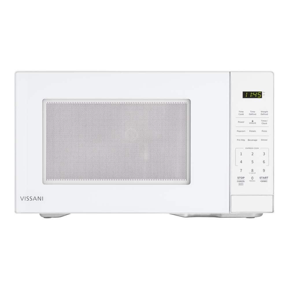 1.1 cu. ft. 1000-Watt Countertop Microwave in White price history on PriceWatchPro