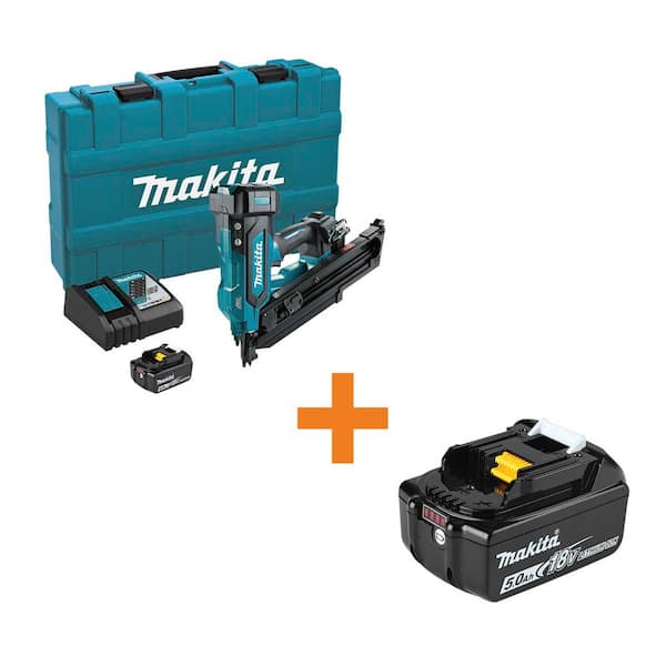 18V LXT Brushless 3-1/2 in. 30 degree Cordless Lithium-Ion Framing Nailer Kit (4.0Ah) with 18V LXT Battery 5.0Ah