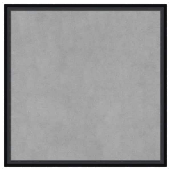 Amanti Art Lucie Black 21 in. x 21 in Framed Magnetic Board