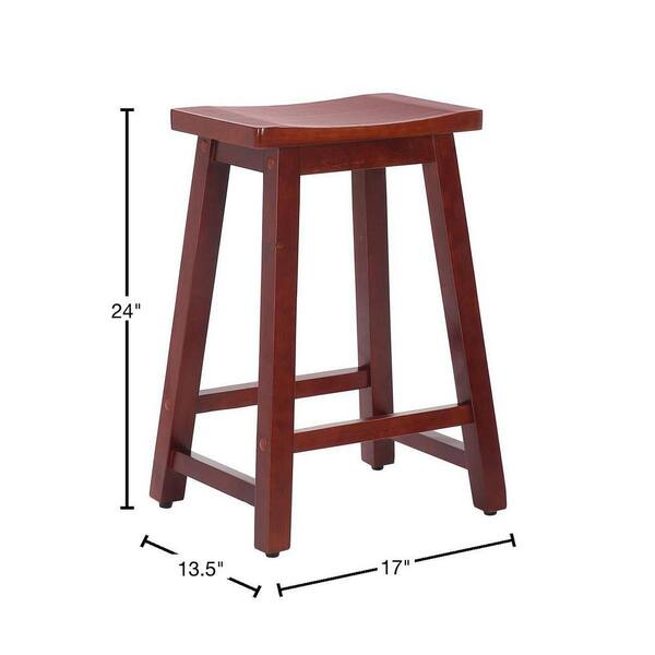 solid wood counter height bar stools