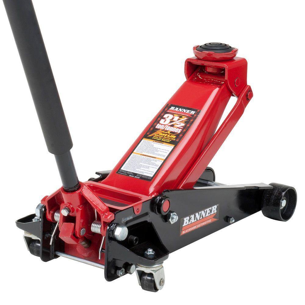 Banner 3-1/2-Ton Fast Lift Service Jack BHKB6350 - The Home Depot