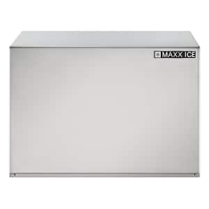 30 in. W Modular Ice Machine 460 lbs. Full Dice Ice Cubes Energy Star listed in Stainless Steel