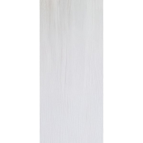 FROM PLAIN TO BEAUTIFUL IN HOURS Door Skin 0.06 in. D x 48 in. W x 84 in. L Alabaster Oak PVC Glue-Up Casing (4-Pack)/112 sq. ft.