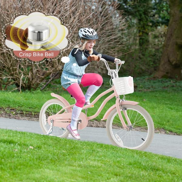 Costway 18 in. Kids Bike Toddler Bicycle with Training Wheel