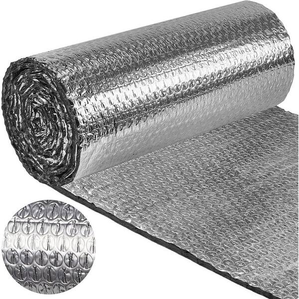 Double Bubble Foil Radiant Barrier - 2ft X 10ft (20 Sq Ft) - Heat Reflective Insulation