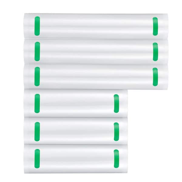 Vacuum Sealer Bags, 3-Rolls 11 in. x 20 ft. and 3 Rolls 8 In. x 20 Ft., Non-BPA Food Grade Seal A Meal Freezer Bag