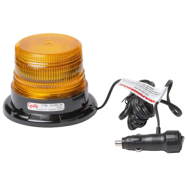 Grote Mighty Mini LED Strobe Light with Magnet Mount with Auxiliary Power Cord