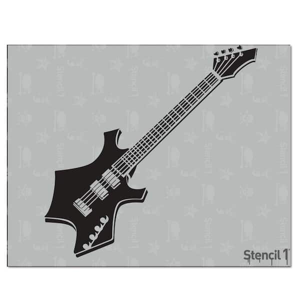 Stencil1 Guitar Stencil