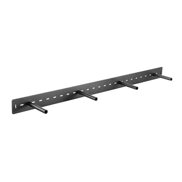 1 Pack Floating Shelf Bracket, 230 lbs. Capacity, 46 x 6.2 x 3 in. Heavy Duty Hidden Wall Mount Support Bracket Black