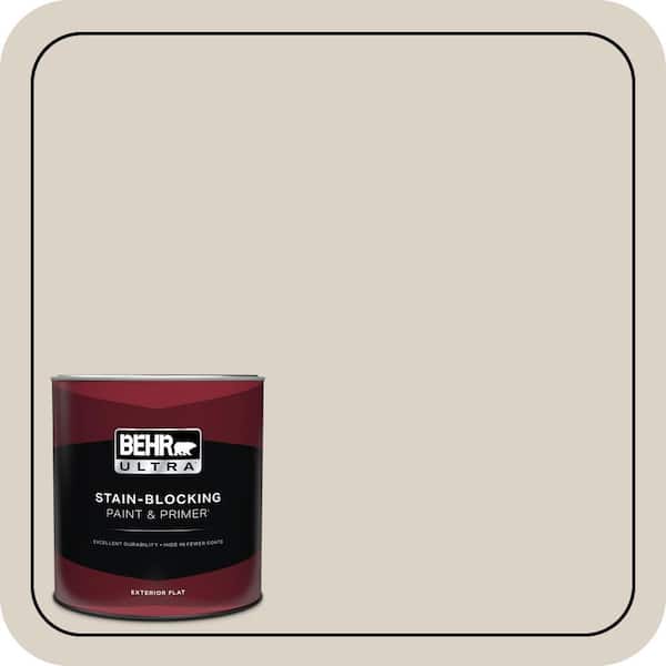 BEHR ULTRA 1 qt. Home Decorators Collection #HDC-CT-19 Windrush Flat Exterior Paint & Primer