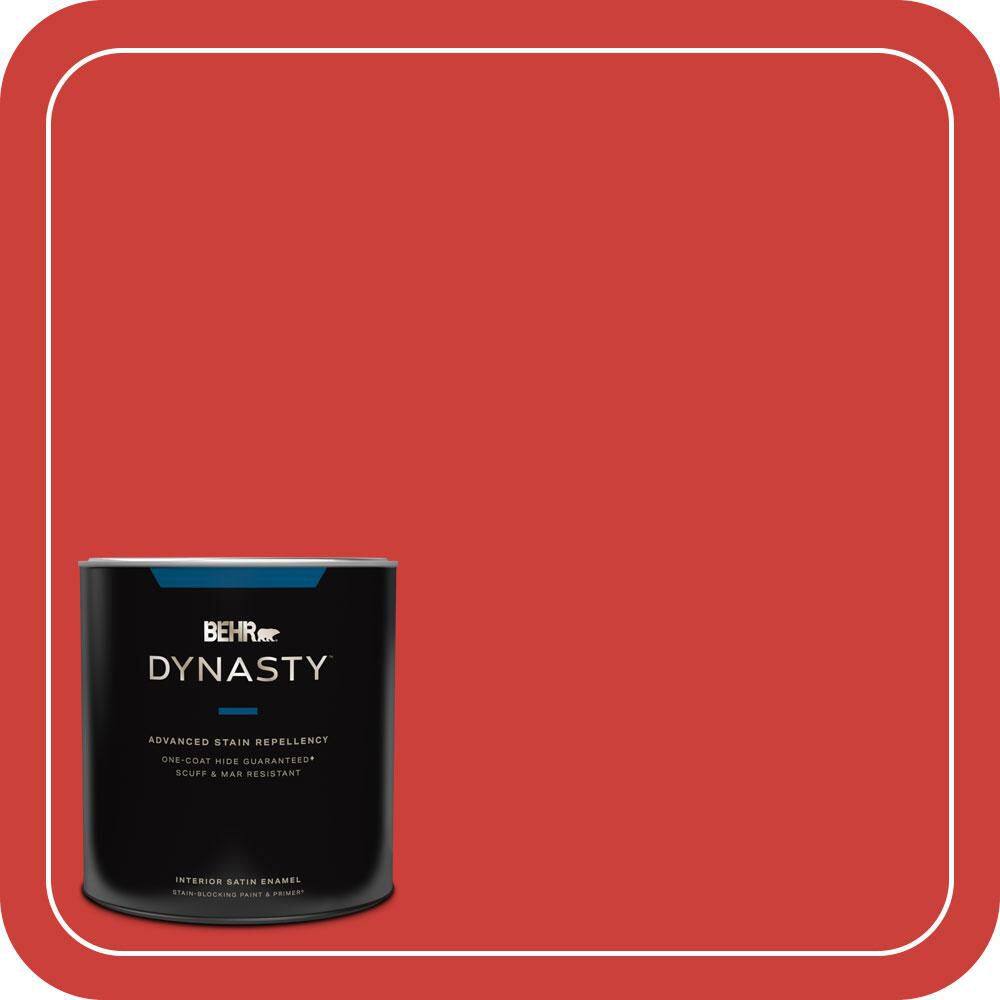 1 qt. #S-G-180 Grenadine Satin Enamel Interior Stain-Blocking Paint and Primer price history on PriceWatchPro