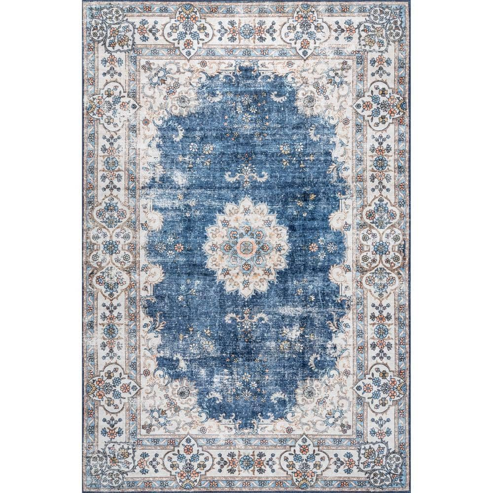 nuLOOM Hand Hooked Anya Orange 4 ft. x 6 ft. Indoor Area Rug