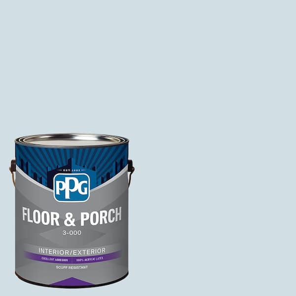 PPG 1 gal. PPG1152-2 Breakwater Satin Interior/Exterior Floor and Porch Paint
