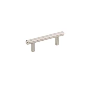 Roosevelt Collection 3 in. (76 mm) Center-to-Center Brushed Nickel Contemporary Drawer Pull