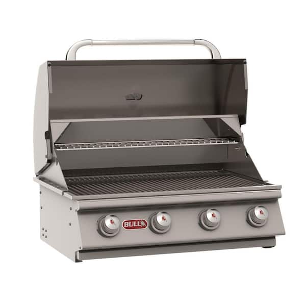 Outlaw Series 4-Burner Built-In Propane Grill 30 in. Stainless Steel