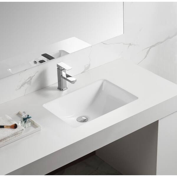 Dyconn - 15 in. x 21 in. Vessel Sink in White