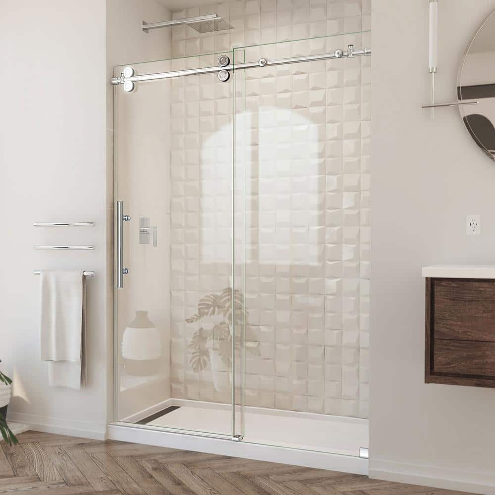 Enigma-XO Frameless Sliding Shower Door with ClearMax Technology