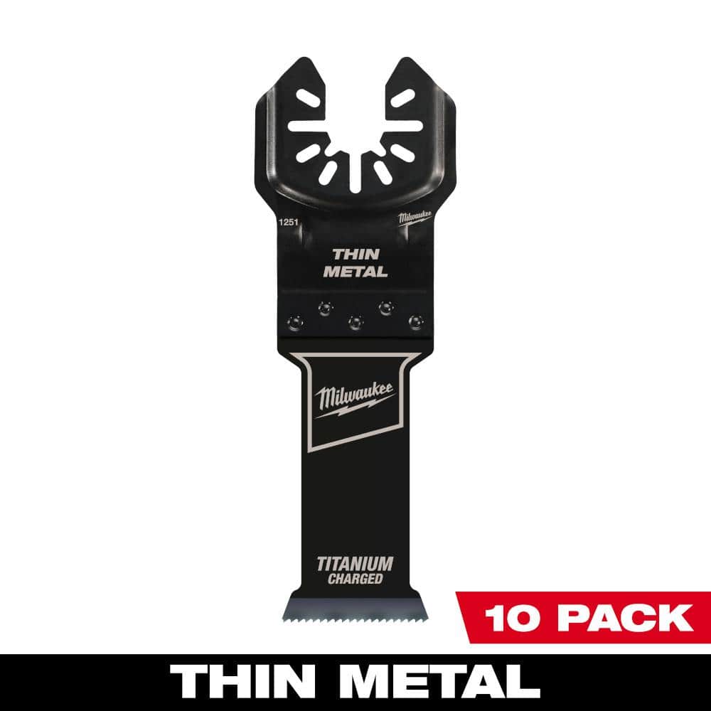 Milwaukee 1-1/8 in. Titanium Bi-Metal Universal Fit Wood and Metal