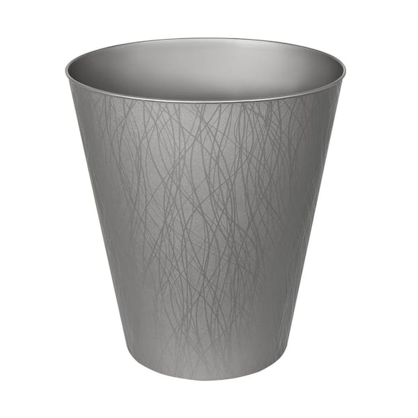2.3 Gal. Decorative Vanity Wastebasket (2-Pack)