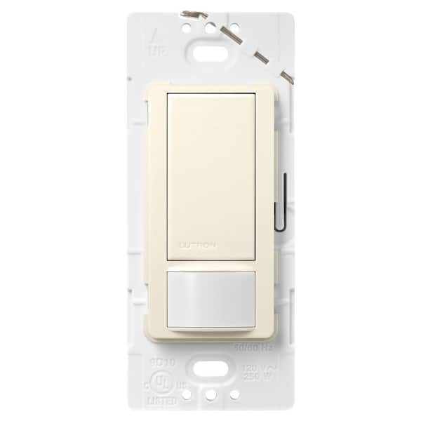 Lutron Maestro Motion Sensor Switch, No Neutral Required, 5-Amp, Single-Pole/Multi-Location, Biscuit (MS-OPS5M-BI)