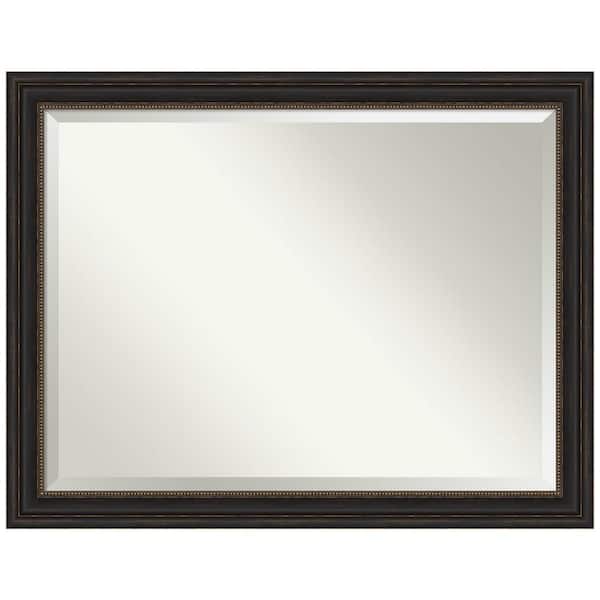 Amanti Art Accent Bronze 45 in. H x 35 in. W Framed Wall Mirror