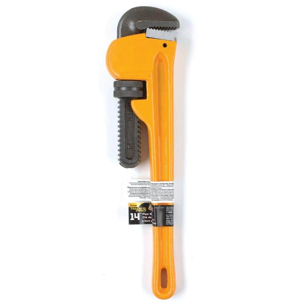 TradesPro 14 in. HD Pipe Wrench