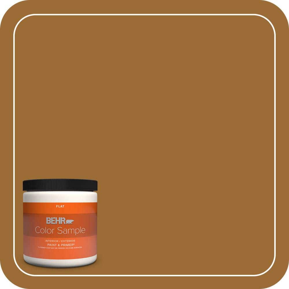 8 oz. #PPU6-01 Curry Powder Flat Interior/Exterior Paint & Primer Color Sample price history on PriceWatchPro