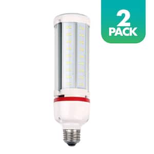 120-Watt Equivalent HID T30 Corn Cob LED Light Bulb in Daylight (2-Pack)
