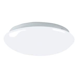 Camden 11 in. 17-Watt 4000K White Integrated LED Flush Mount